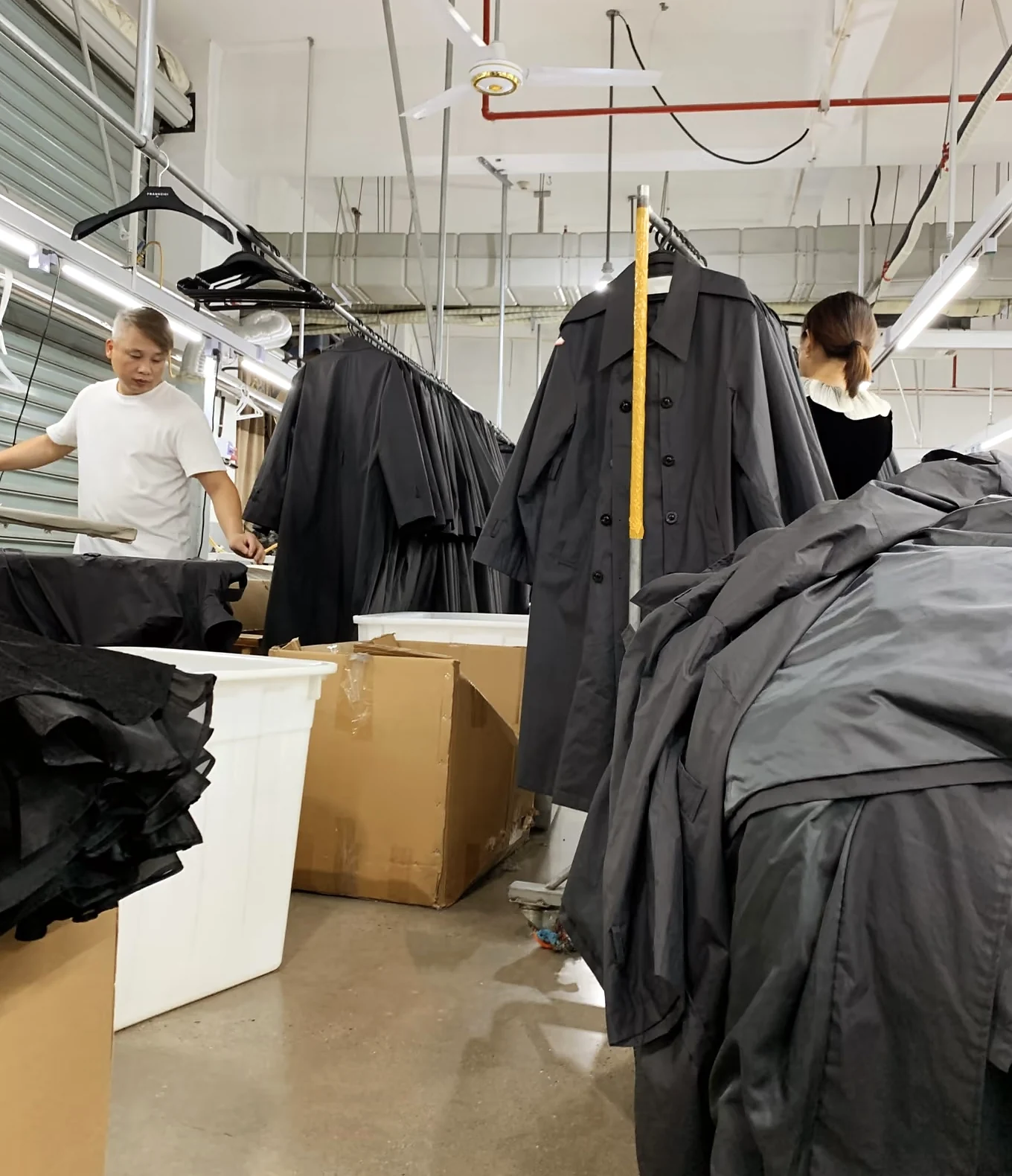 Pressing & garment handling
