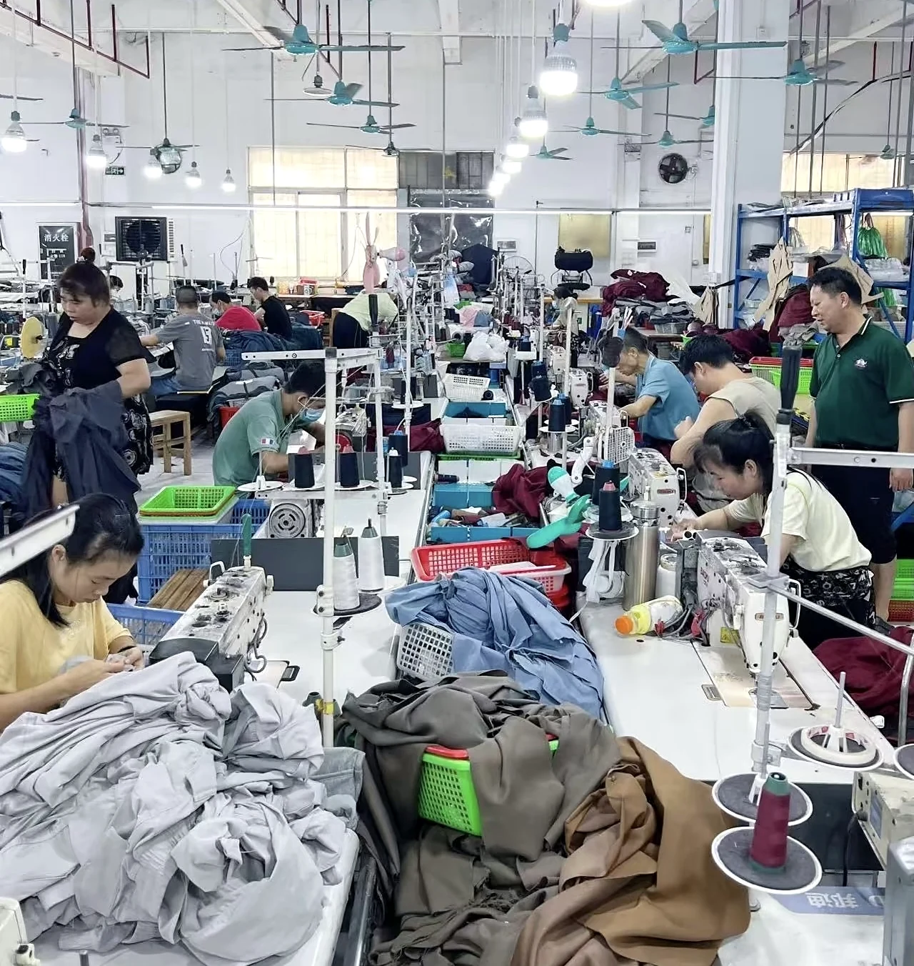 Sewing workstations